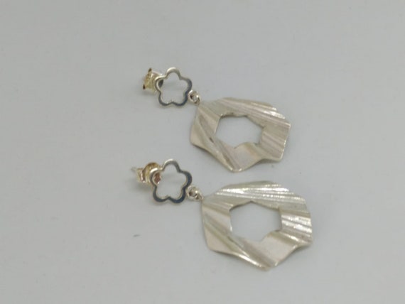 Vintage, gorgeous silver 925 earrings, dangling ea
