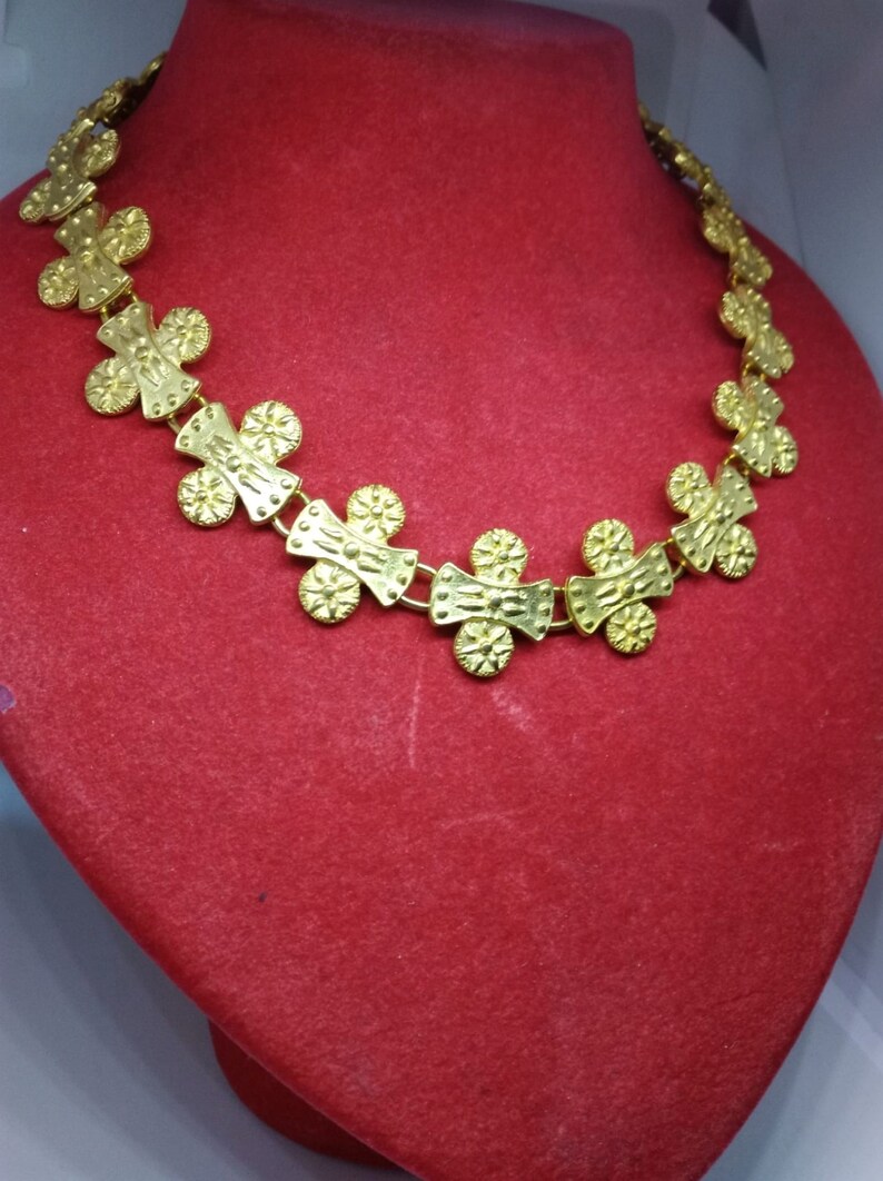 Ancient VINTAGE necklace of Italian design by RITA FRASCIONE 7080 in excellent condition