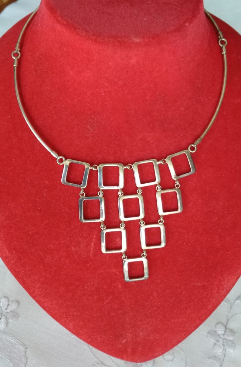 Antique Necklace Vintage Beautiful 925 Silver Necklace Etsy UK