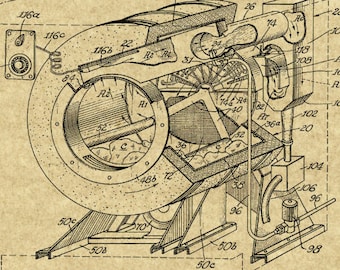 Vintage 1955 Clothes Dryer Patent Print,Housewarming Gift,Household Wall Art,Living Room Decor,Gift for Mom,Gift for a Friend,Christmas Gift