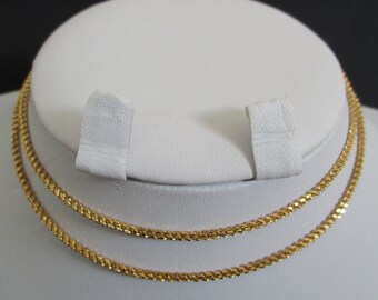 22k Gold Chain - Etsy UK
