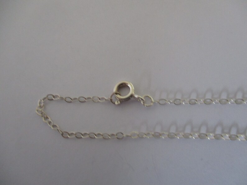 A Sterling Silver Stamped 925 on Clasp Chain Necklace With Etsy