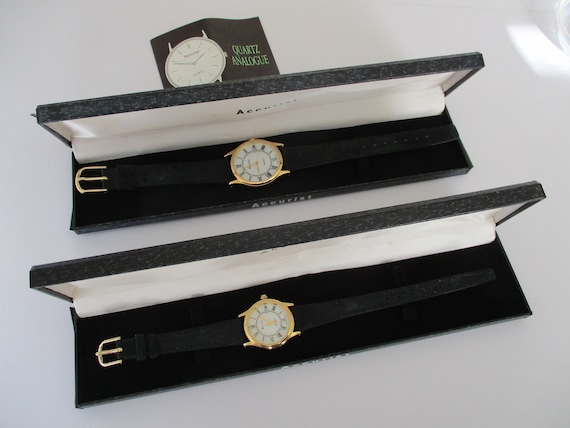 A his and hers matching Accurist quartz watches i… - image 1