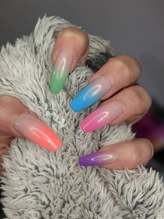 The Best Summer Ombre Nails Ideas, Stylish Belles