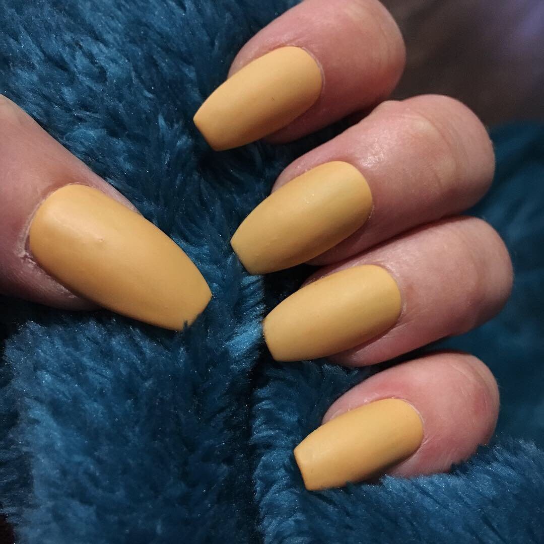 Matte Mustard Yellow Nails Ubicaciondepersonas cdmx gob mx