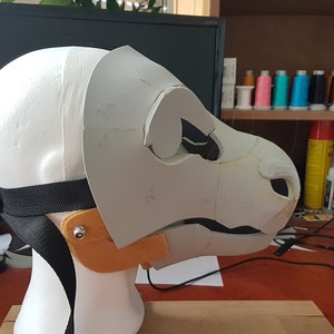 Dragon - Dino Head/Mask base EVA foam pattern for fursuit - Downloadable file only! Pictures are representative of the finished item image 9