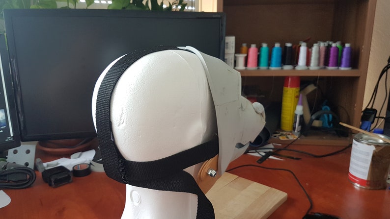 Dragon - Dino Head/Mask base EVA foam pattern for fursuit - Downloadable file only! Pictures are representative of the finished item image 2