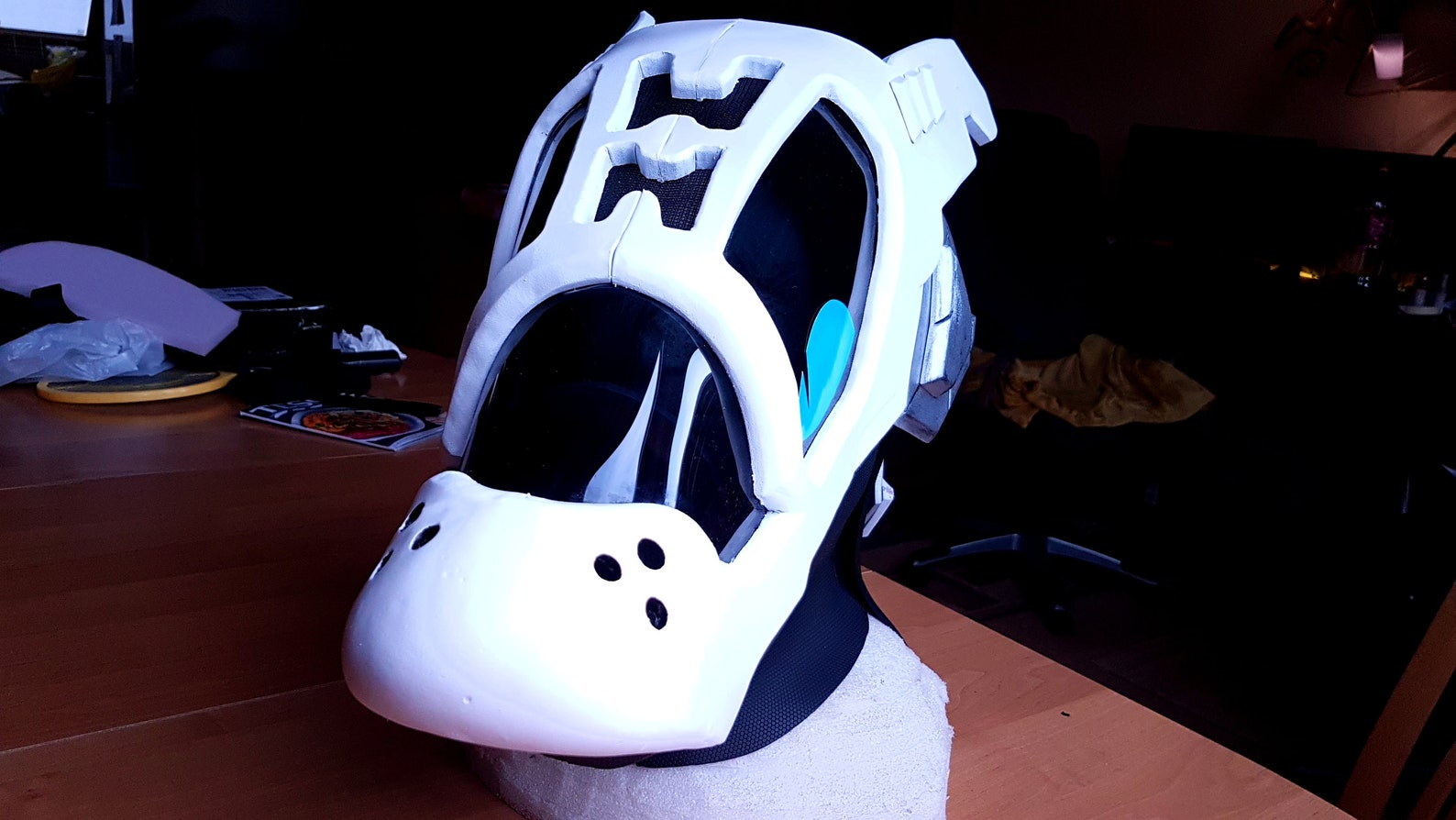 Synth Head Shell Pattern and Build Guide With Printable Eyes ...