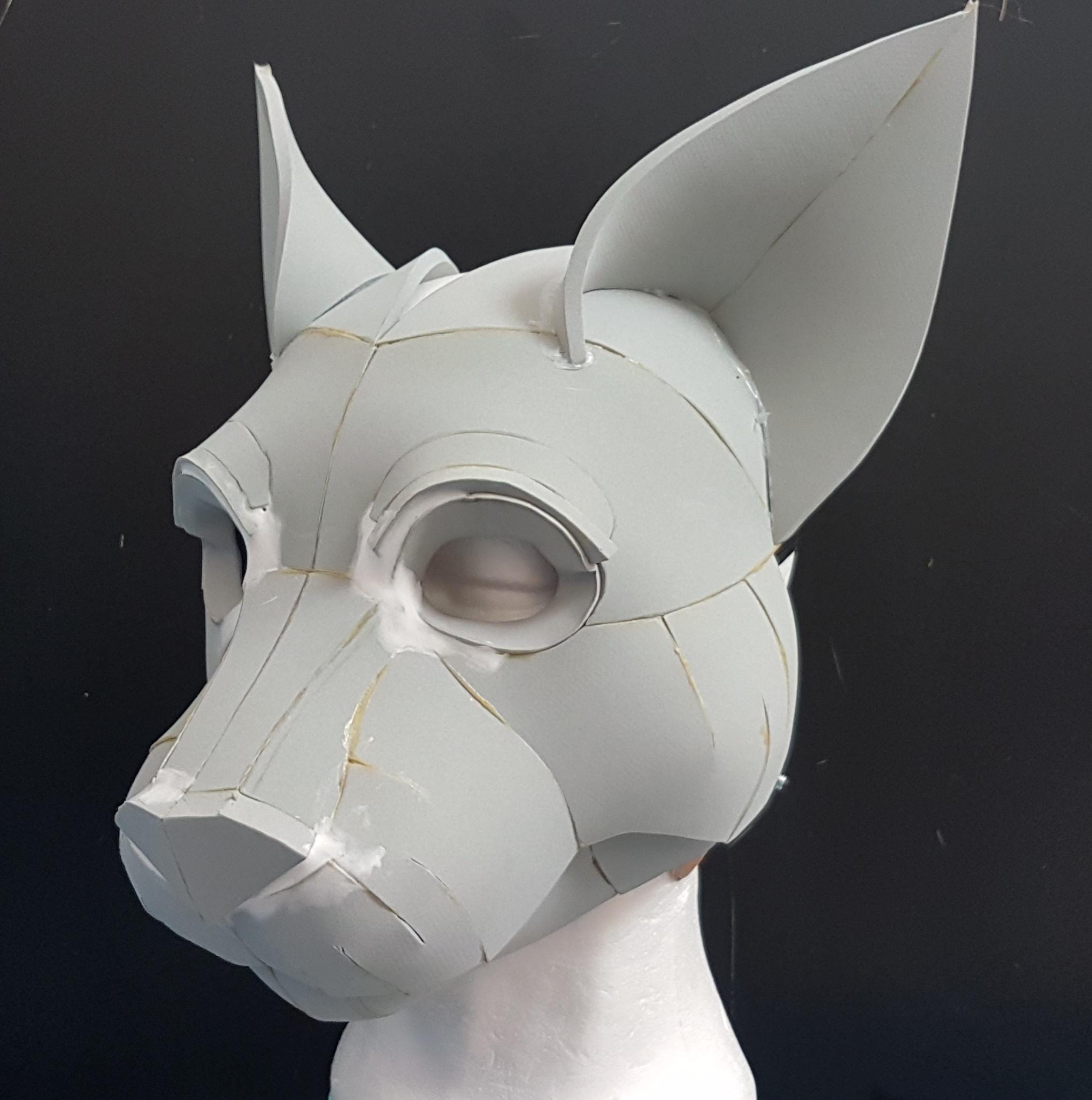 Small Feline - Household Cat/mask Base EVA Foam Pattern for Fursuits or ...