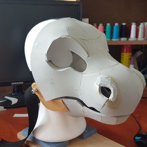 Dragon - Dino Head/Mask base EVA foam pattern for fursuit - Downloadable file only! Pictures are representative of the finished item image 8