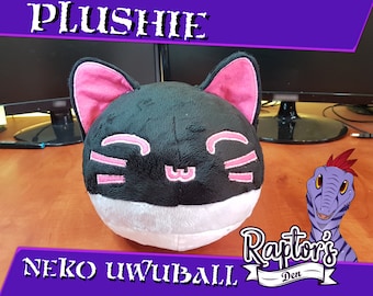 Kitty/Neko UwUball /// OwOball plushie