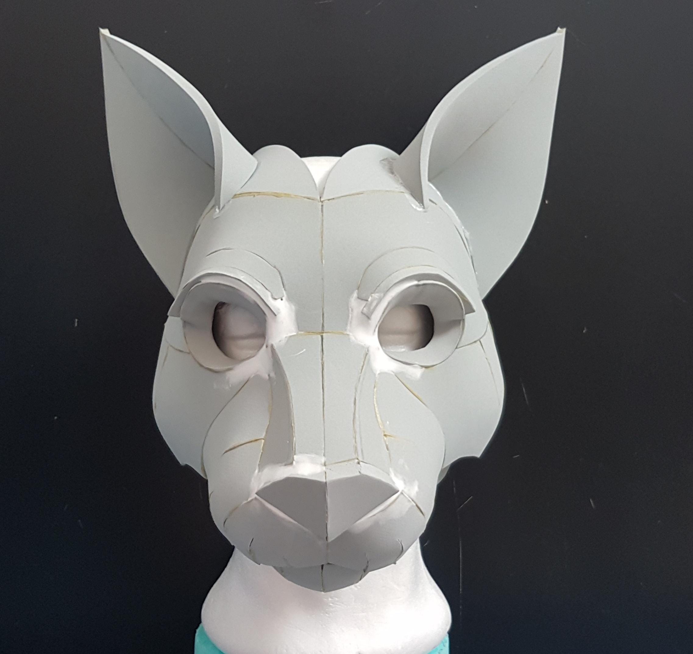 Small Feline - Household Cat/mask Base EVA Foam Pattern for Fursuits or ...
