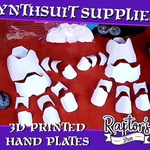 Synth paw panels - synthsuit supplies / cheap EU shipping