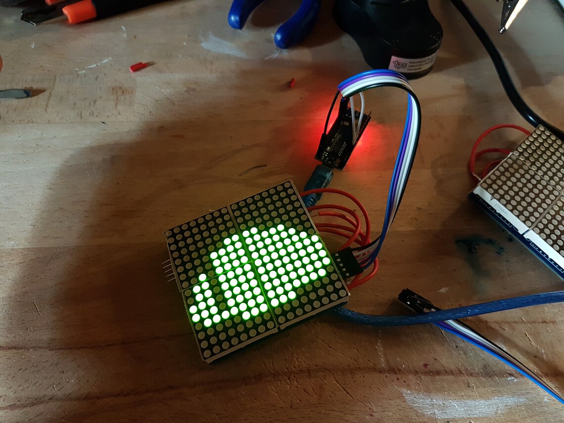 Synth Eye Electronics Kit for Synth Makers Two Panels of Led Etsy