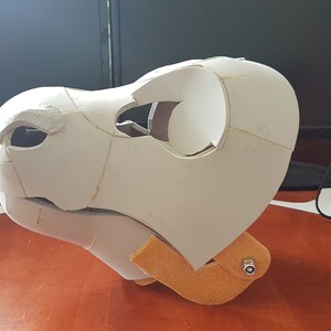 Dragon - Dino Head/Mask base EVA foam pattern for fursuit - Downloadable file only! Pictures are representative of the finished item image 6