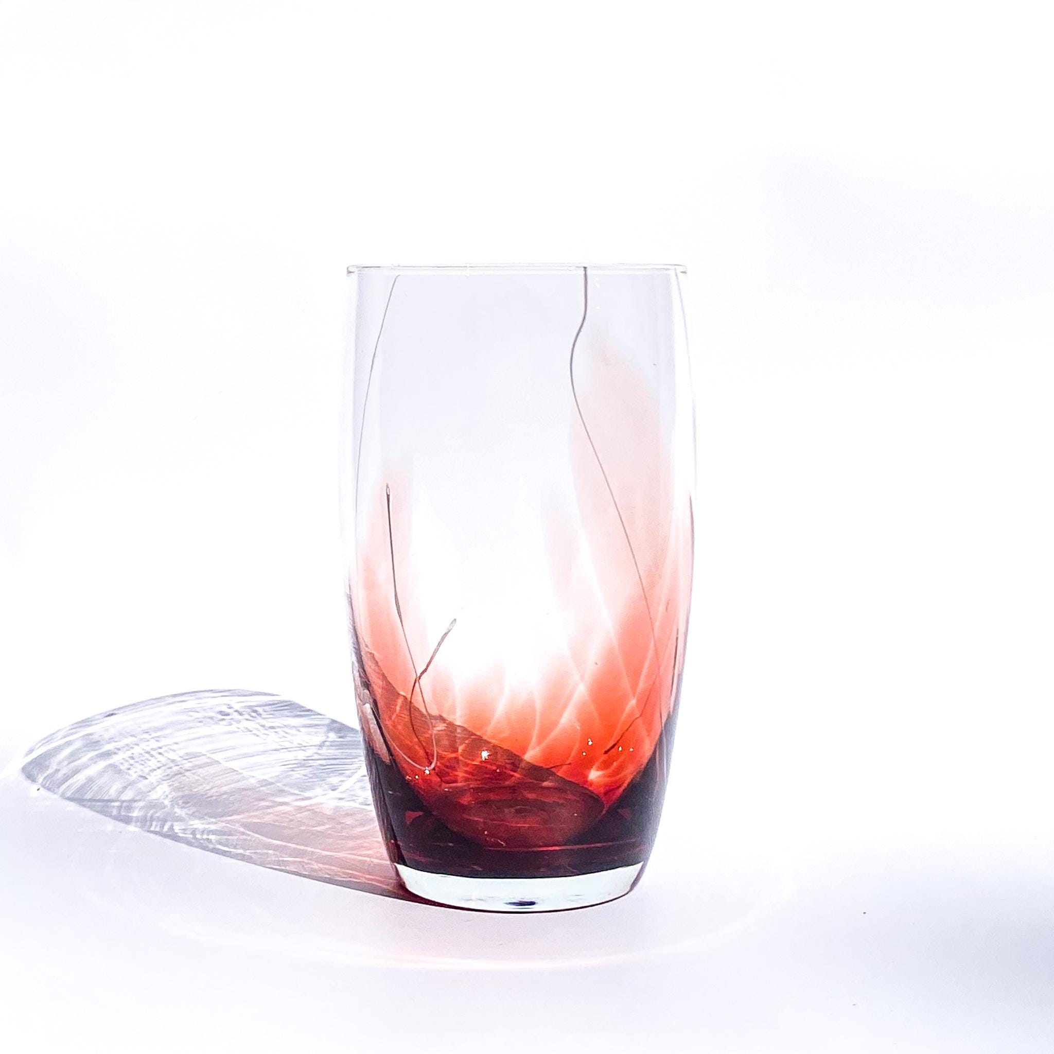Handblown Glass Tumbler - Etsy
