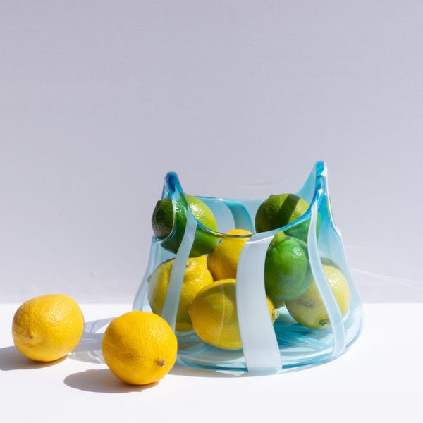 Handblown Glass Baskets