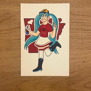 Arkansas Miku Small Print