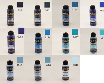 CADENCE Premium Acrylic Paint | Blue | 120 ml
