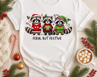 Feral But Festive Tee