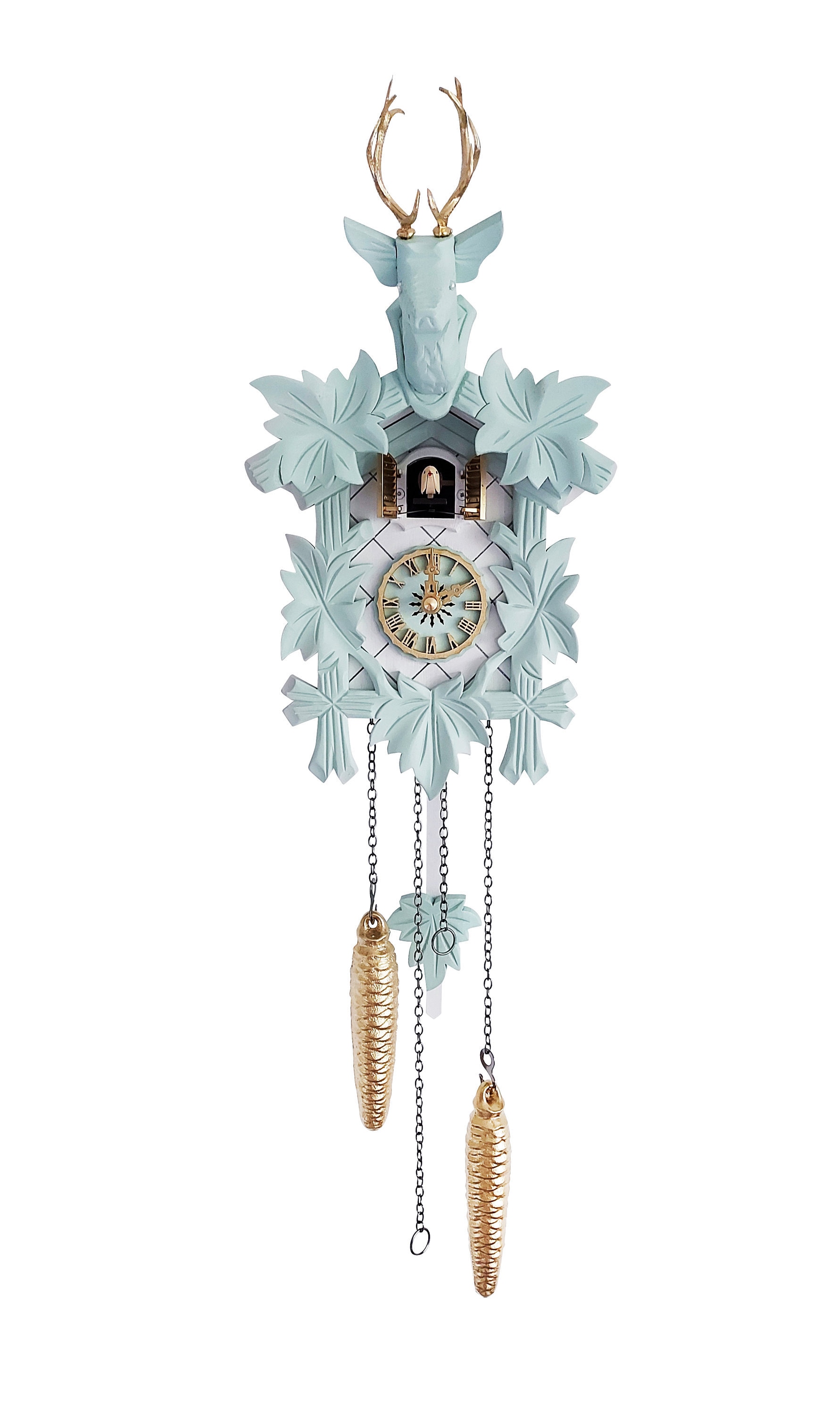 Modern cuckoo clock original from Germany Etsy