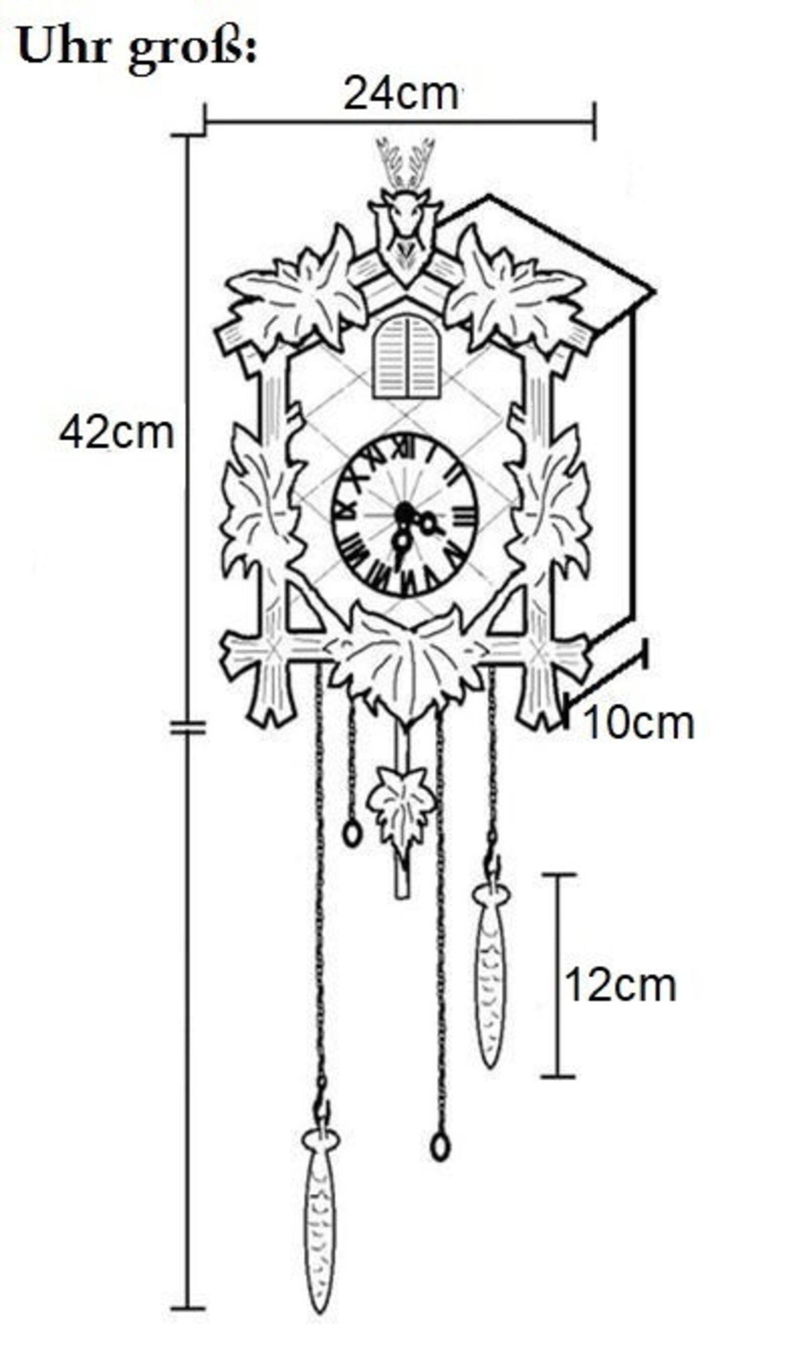 Modern Cuckoo Clock Original From Germany Etsy