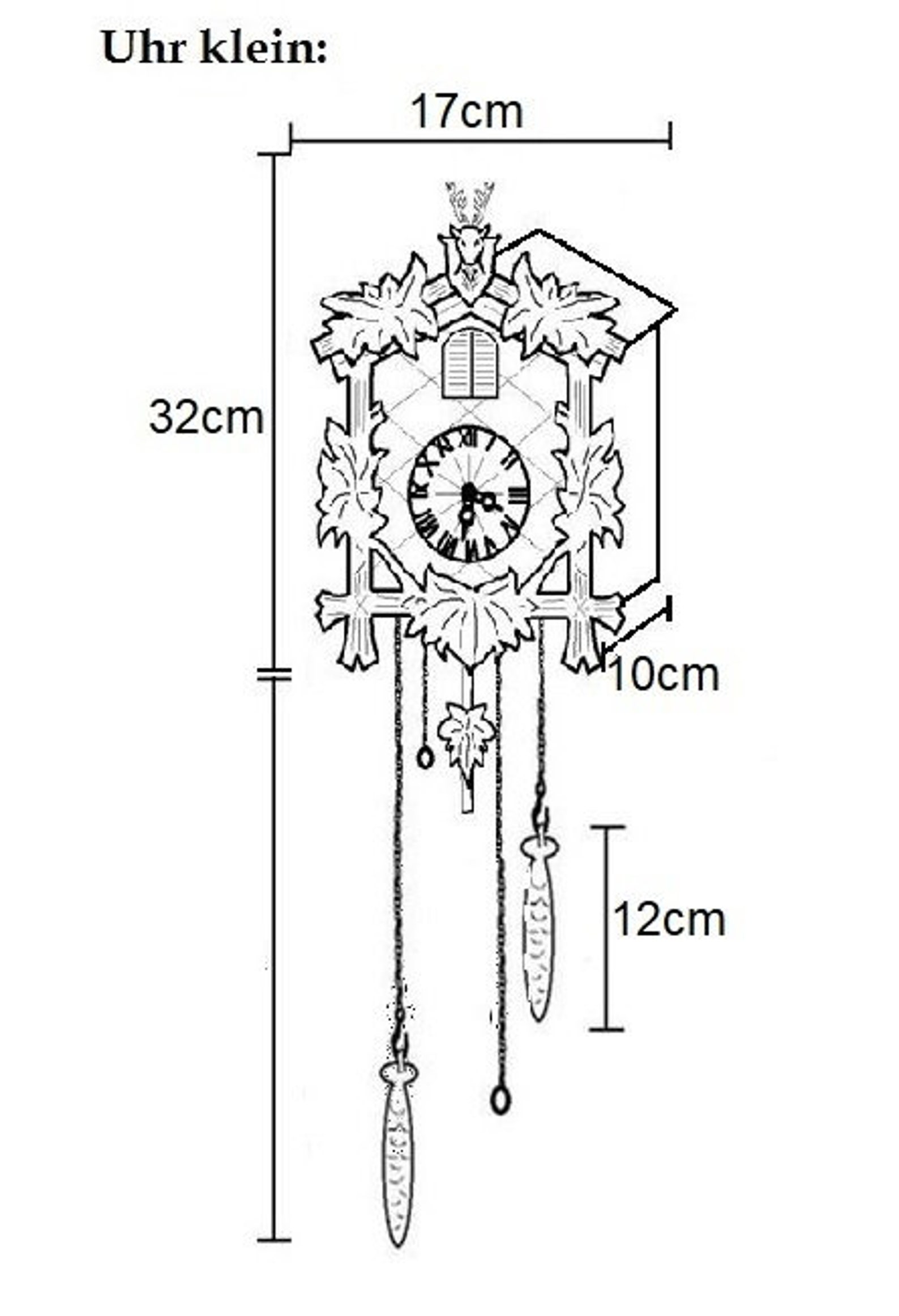 Modern Cuckoo Clock Original From the Black Forest germany Etsy