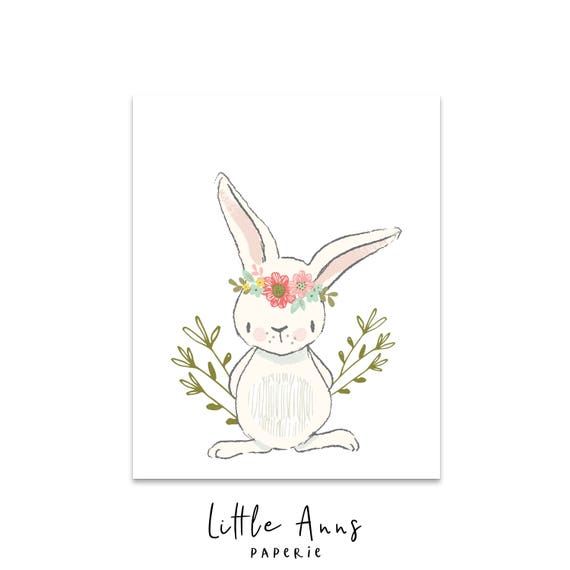 nursery bunny prints