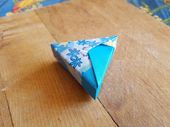 Small Triangular Origami Boxes