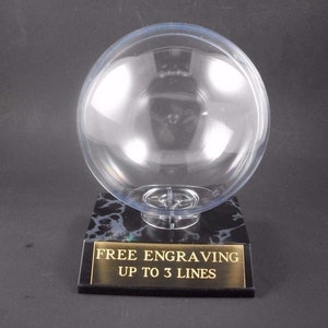 Custom Engraved Softball Holder, Display Case With Free Engraving