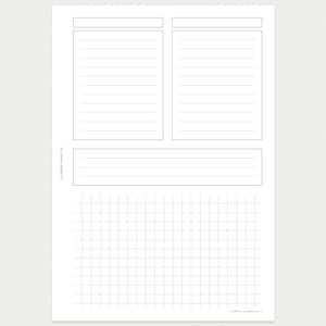 PRINTABLE Planner A6 Undated Weekly No. 2 Week on 2 pages image 5