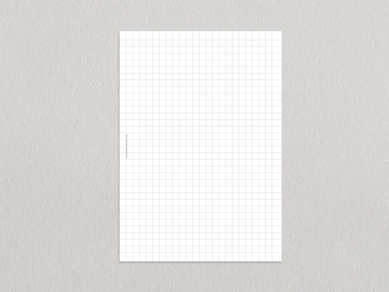 PRINTABLE Planner A5 Grid Page image 2