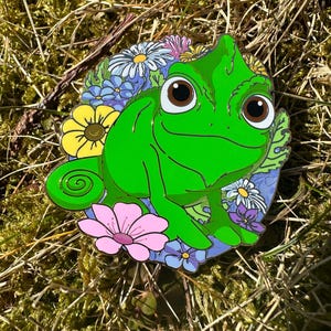Pascal Seasons Pin - Spring Pascal Pin - Tangled Fantasy Pin