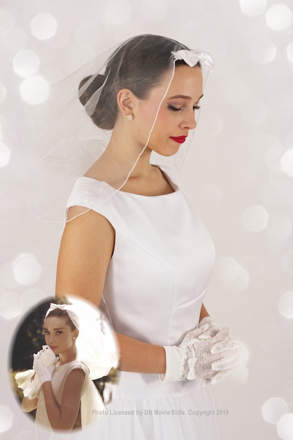 Audrey Hepburn Wedding Gown From Funny Face Etsy