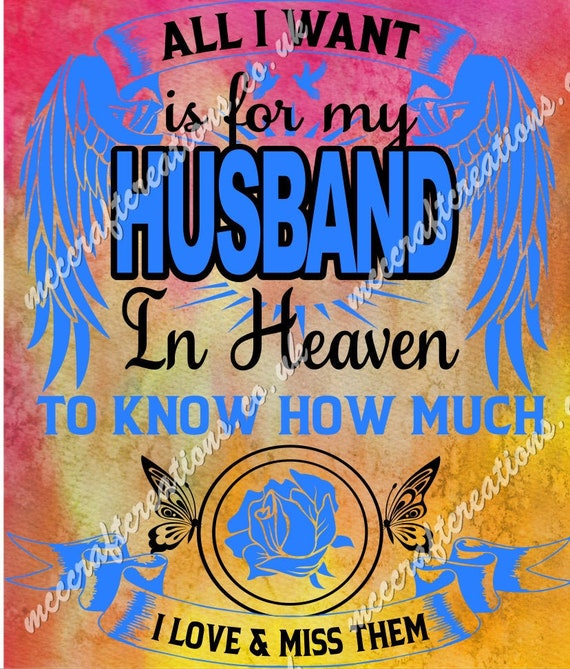 Free Free 58 Husband In Heaven Svg SVG PNG EPS DXF File