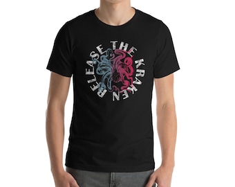 Release the Kraken T-Shirt (Shipped from UK, USA )