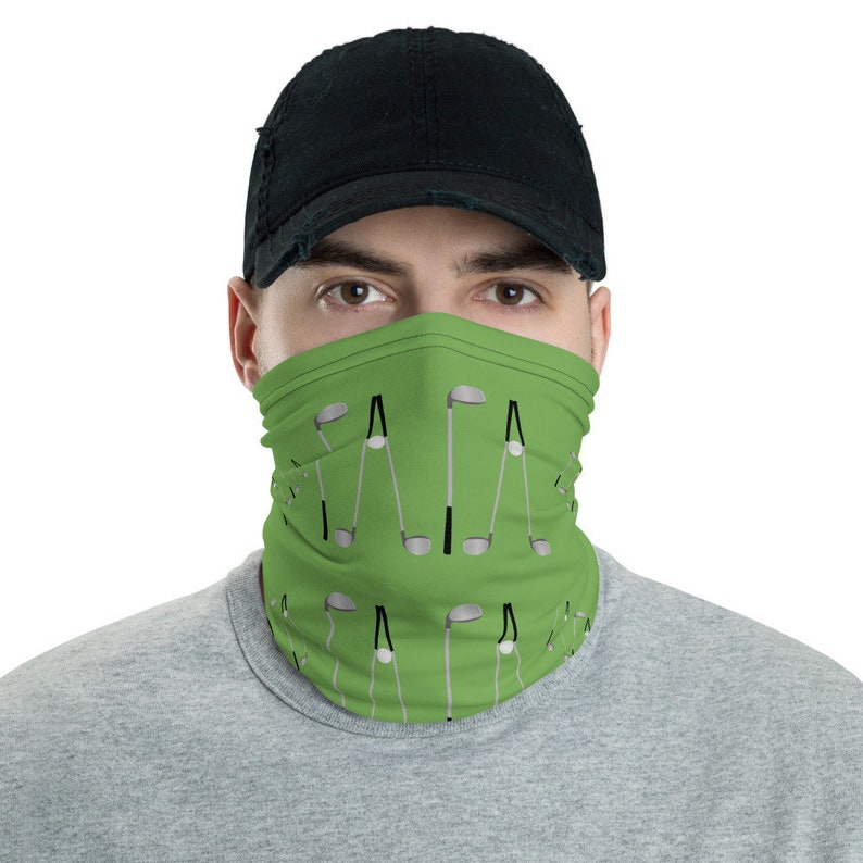 Neck Gaiter for Men Golf Papa for Golfers Gifts Neck Warmer, Face