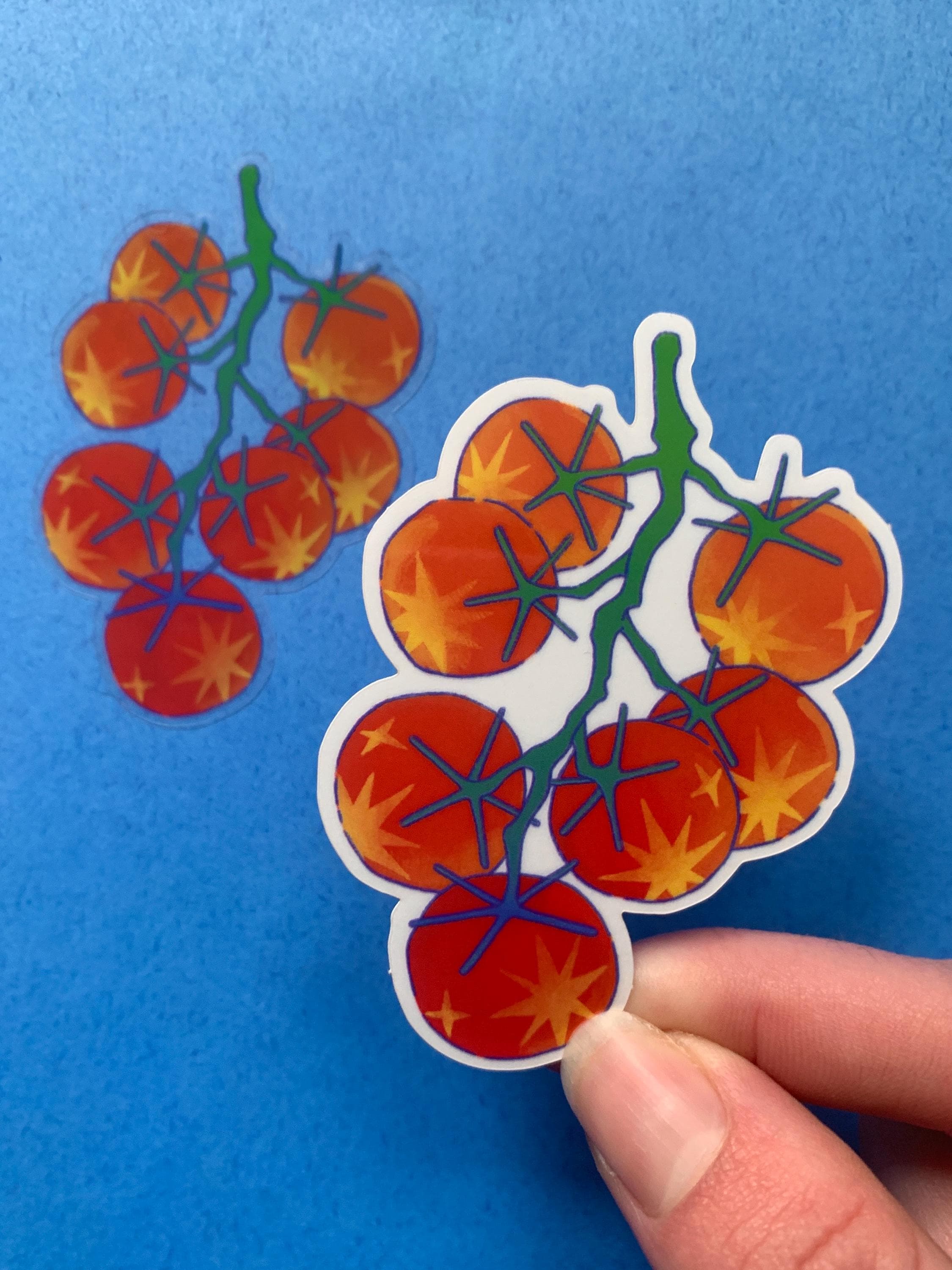 Tomato Sticker Rwards Tomato Sticker - Etsy