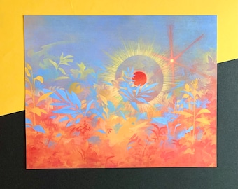 Haze On Two Horizons - 8x10 Art Print