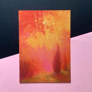 Véspera do Rei - Impressão de Cartão Postal