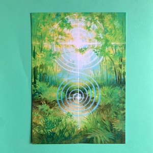 Spirale des bois - Impression carte postale