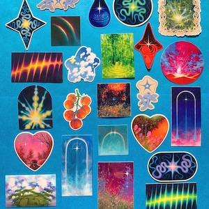 Mystery-stickerpakket: 5 stickers