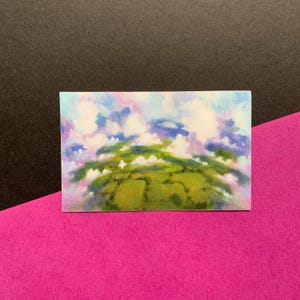 Sticker étoile nuage