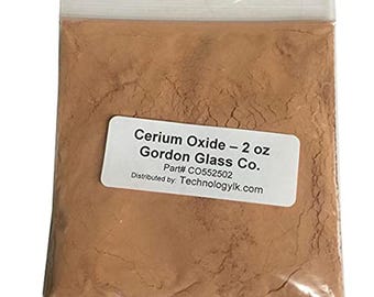 Cerium Oxide High Grade Polishing Powder - 2 Oz