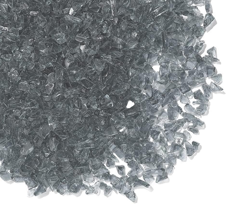 Crushed mirror glass for crafts- 8oz