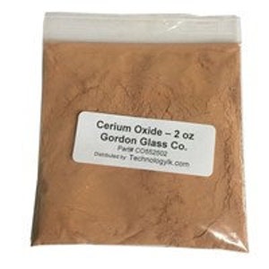 Cerium Oxide High Grade Polishing Powder - 2 Oz