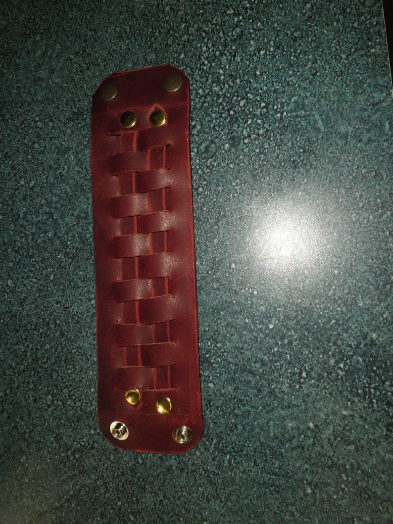 For Her Birthday Leather Cuff Stocking Stuffer For Him Christmas