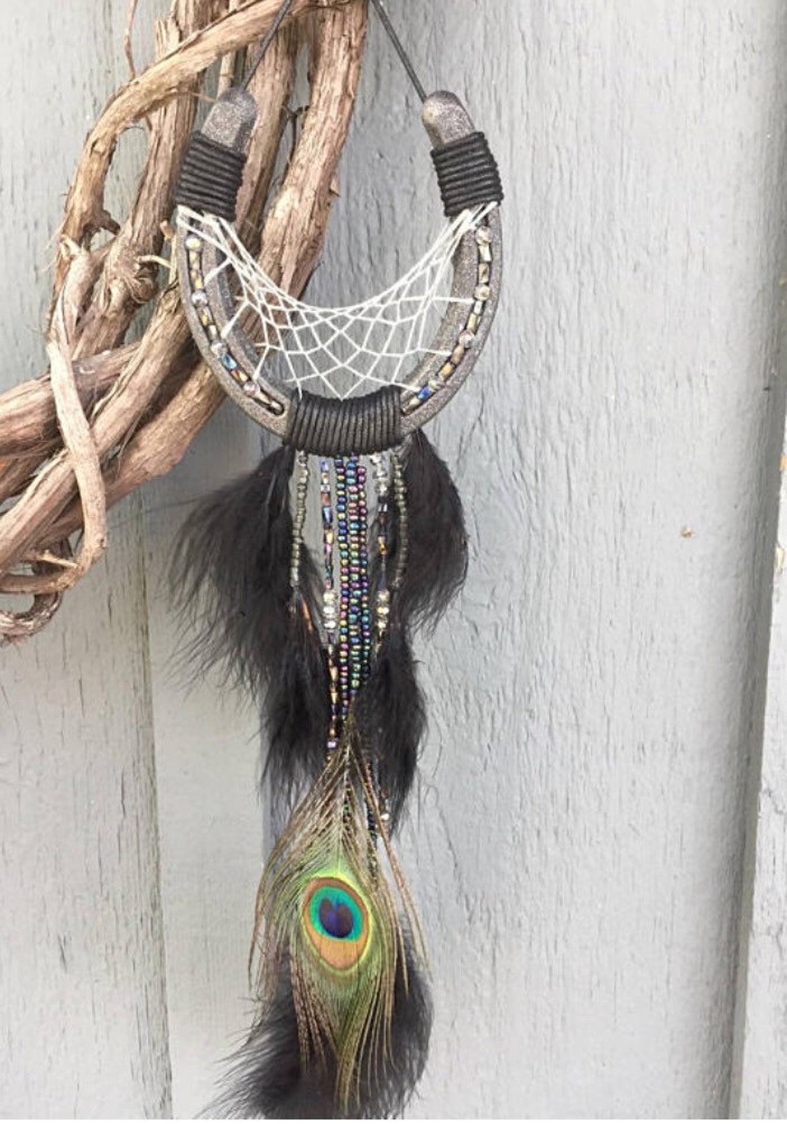 Horseshoe Dream Catcher Etsy