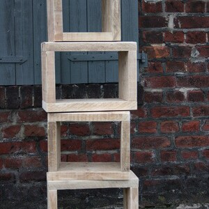 Timber box, shelf, side table, element image 3