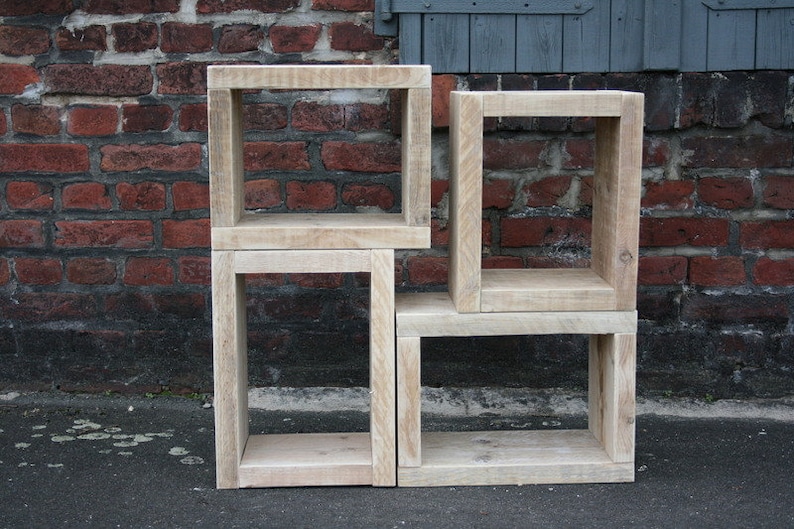 Timber box, shelf, side table, element image 1